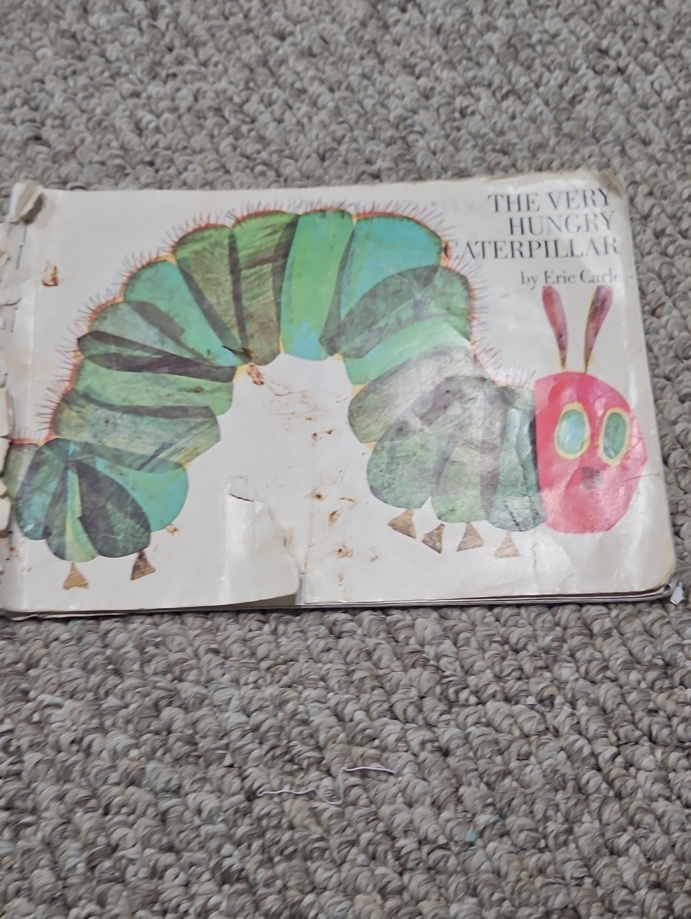 Vintage edition of the very hungry caterpillar by Eric Carle 1974